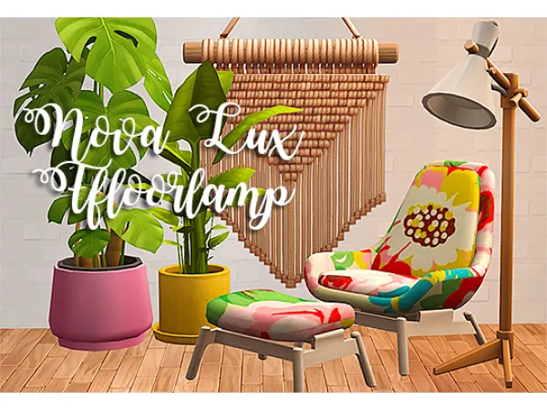 [ ] sixamcc nova lux floorlamp by linacheries - The Sims 2 Custom Content