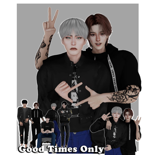 Mix Good Time Only by simmer_creator - The Sims 4 Custom Content