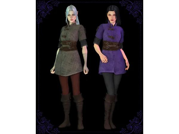 Maxis Match Rosa var Attre by moriel - The Sims 4 Custom Content