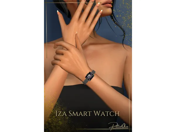 Mix Iza Smart Watch - The Sims 4 Custom Content