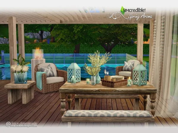 Alpha Spring Aroma - The Sims 4 Custom Content