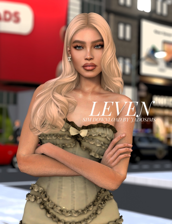 Alpha Leven (Sim Download) by shopwithflynnn - The Sims 4 Custom Content