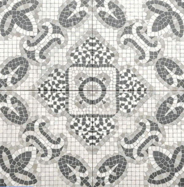 Alpha Roman Roads Matte Porcelain Pattern by simsfinds - The Sims 4 Custom Content
