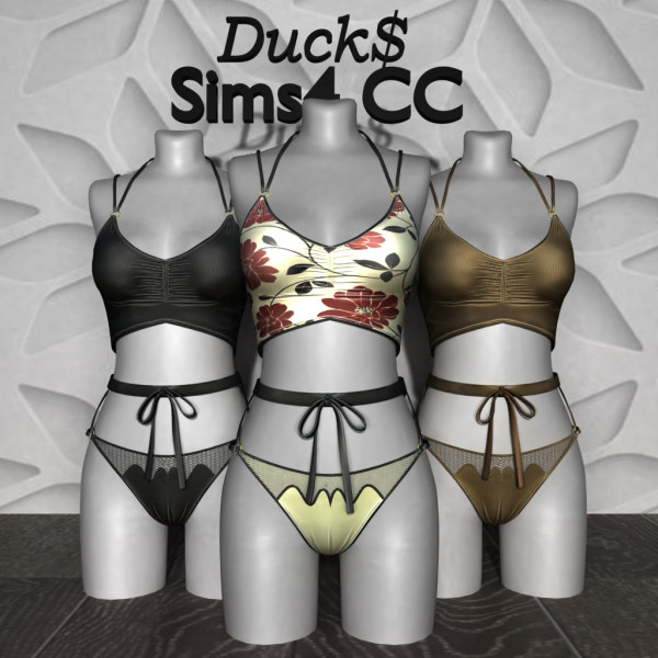 Alpha Ducks_Lecy Set by ducks_sims4 - The Sims 4 Custom Content