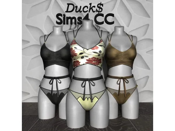 Alpha Ducks_Lecy Set - The Sims 4 Custom Content