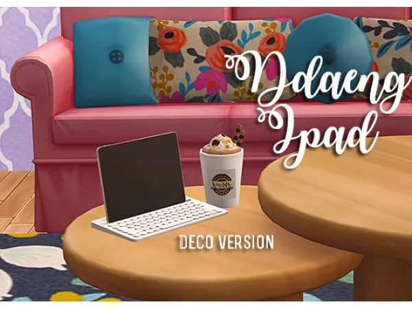 [ ] ddaeng i pad decorative (jacky93 version) by linacheries - The Sims 2 Custom Content