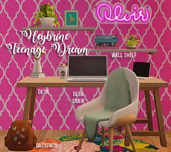 [ ] 4t2 heybrine teenage dream by simsfinds - The Sims 2 Custom Content