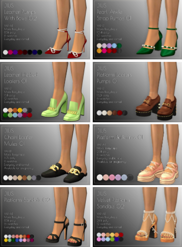 Jius conversion by simsfinds - The Sims 2 Custom Content