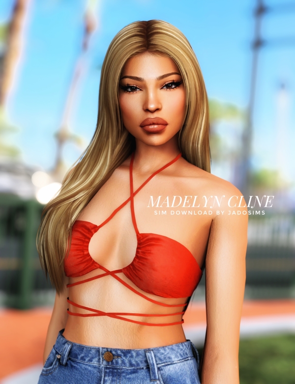 Alpha Madelyn Cline (Sim Download) by shopwithflynnn - The Sims 4 Custom Content