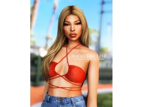 Sims 4 Madelyn Cline u2661 (Sim Download)