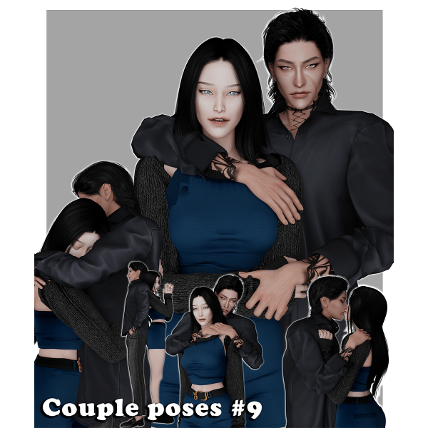 Alpha Couple poses 9 by simmer_creator - The Sims 4 Custom Content