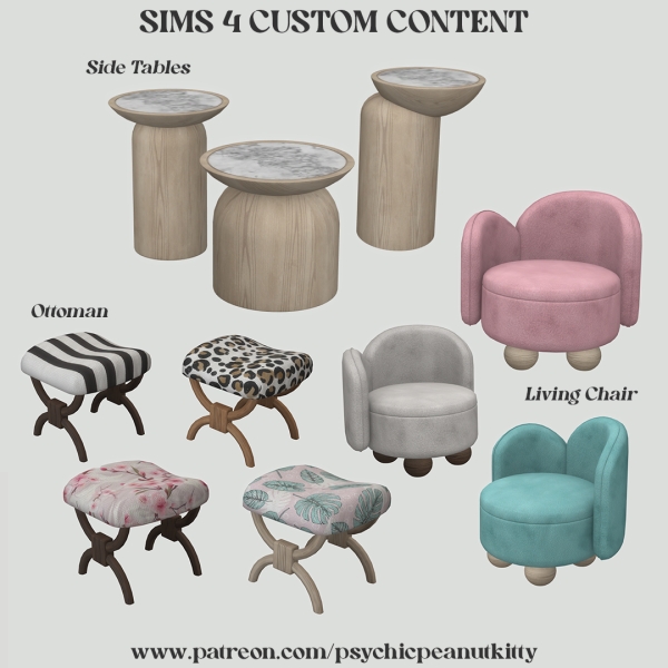 Maxis Match Set 1 by psychicpeanutkitty - The Sims 4 Custom Content