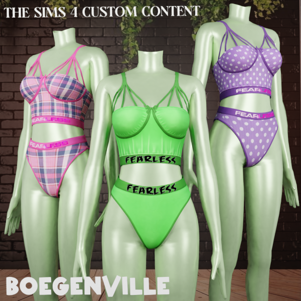 Alpha Boe_Narumi Outfit by boegenville - The Sims 4 Custom Content