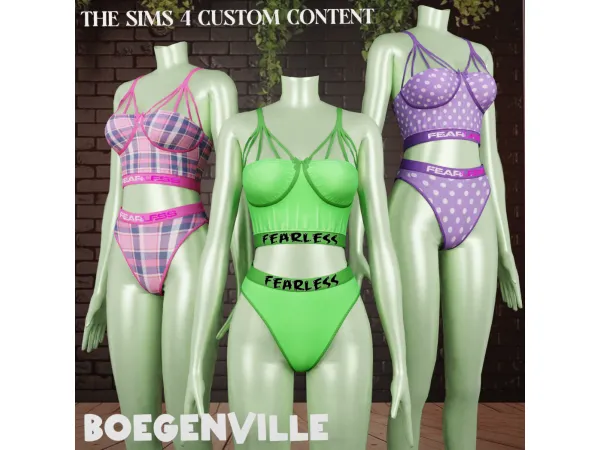 Alpha Boe_Narumi Outfit - The Sims 4 Custom Content