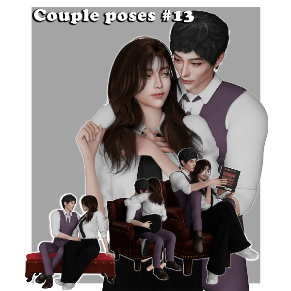 Mix Couple poses 13 by simmer_creator - The Sims 4 Custom Content