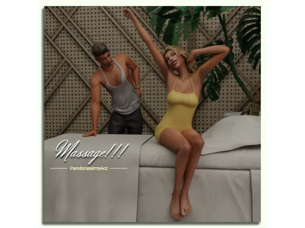 Mix Massage - The Sims 4 Custom Content