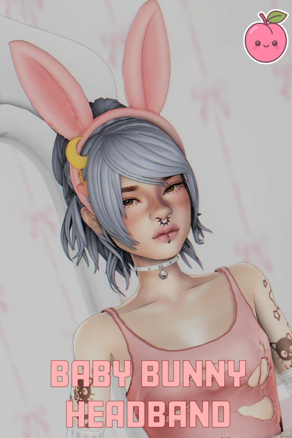 Maxis Match Baby Bunny Headband by simsfinds - The Sims 4 Custom Content
