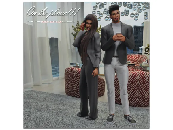Mix On the phone - The Sims 4 Custom Content