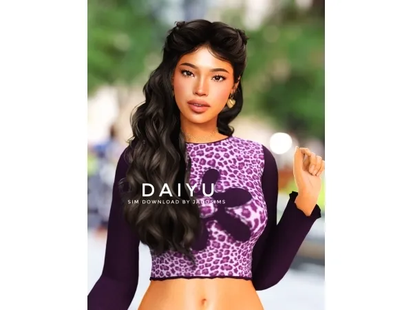 Sims 4 Daiyu u2661 (Sim Download)
