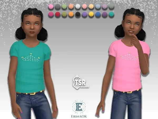 Maxis Match erinaok girls top 061025 - The Sims 4 Custom Content