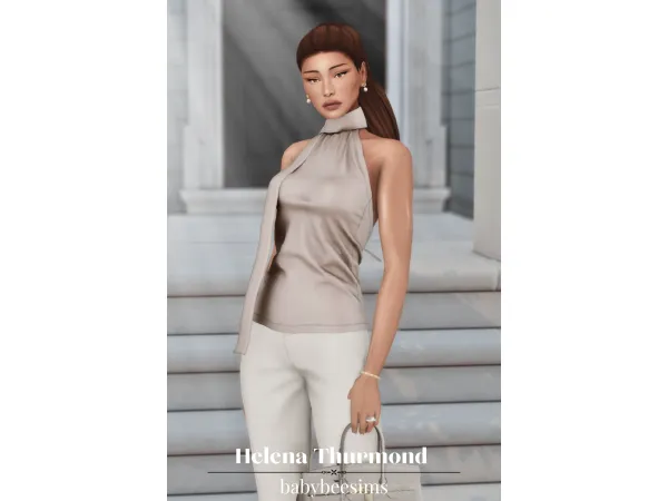 Maxis Match Helena Andrew Thurmond Sim Download by babybeesims - The Sims 4 Custom Content