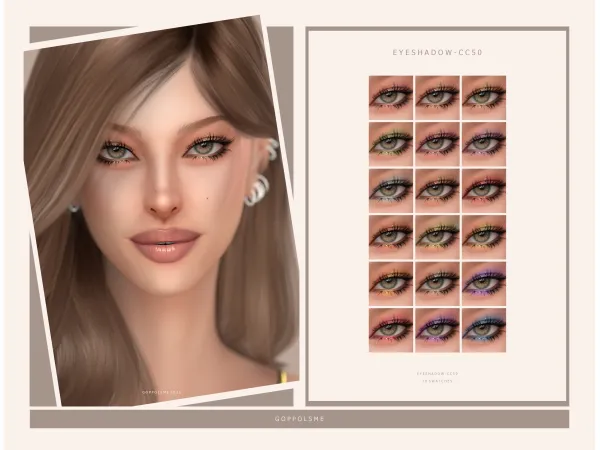 Alpha GPME GOLD Eyeshadow 50 by goppolsme - The Sims 4 Custom Content