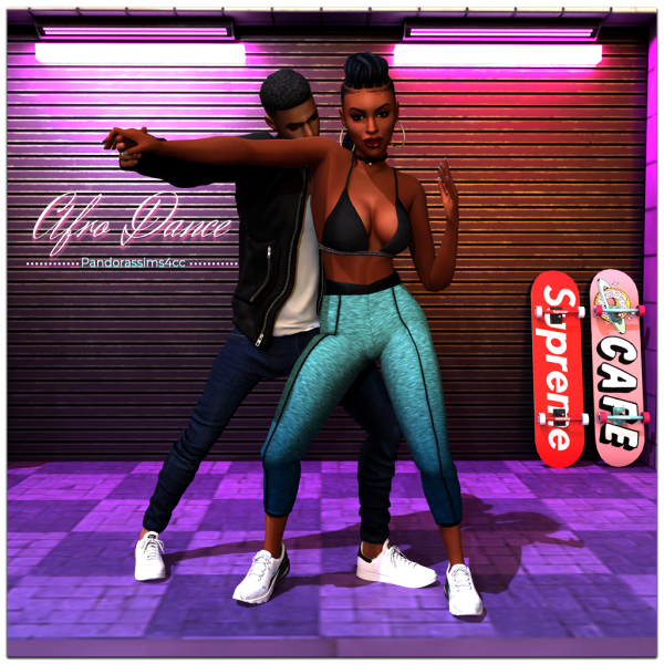 Mix Afro Dance by pandorassims4cc - The Sims 4 Custom Content