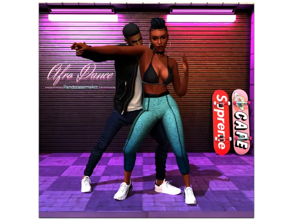 Mix Afro Dance - The Sims 4 Custom Content