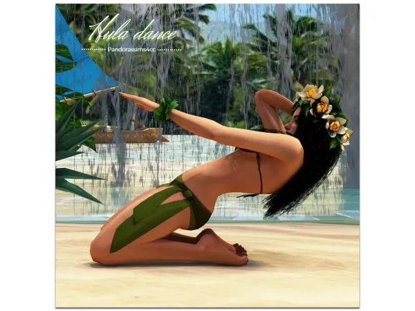 Mix Hula dance - The Sims 4 Custom Content