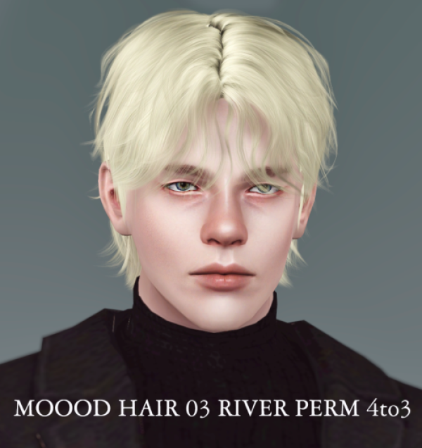 Ladybughome_MOOOD_HAIR_03_RIVER PERM 4to3 by simsfinds - The Sims 3 Custom Content