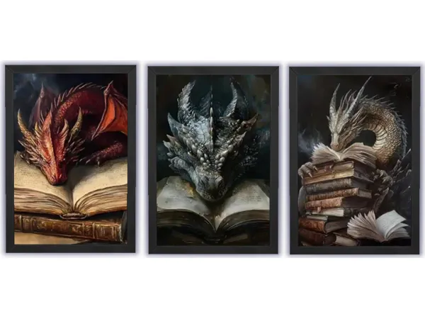 Maxis Match Dragons Reading Art by Pixie Bluntz - The Sims 4 Custom Content