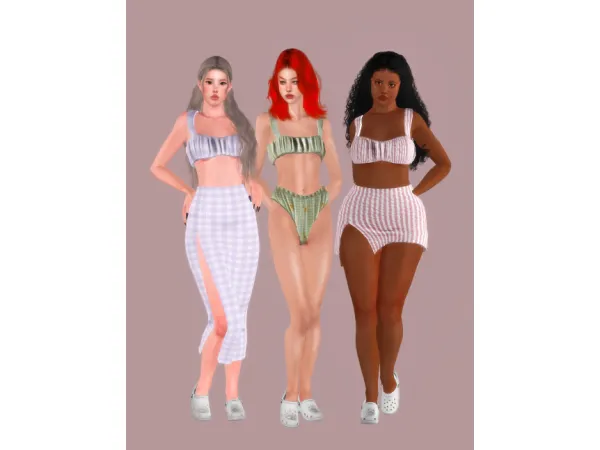 summer collection outfit by chamisss - The Sims 3 Custom Content