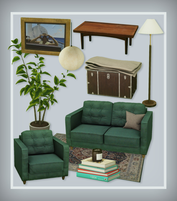 altogetherx muted set by simsfinds - The Sims 3 Custom Content