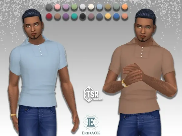 Maxis Match erinaok mens top 061325 - The Sims 4 Custom Content