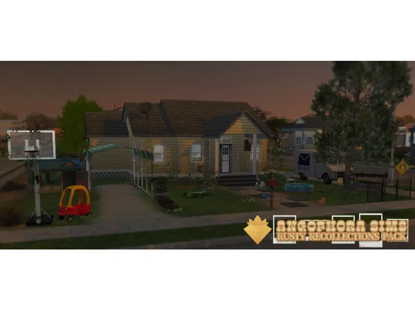 Mix RUSTY RECOLLECTIONS PACK [BUILDBUY ] - The Sims 4 Custom Content