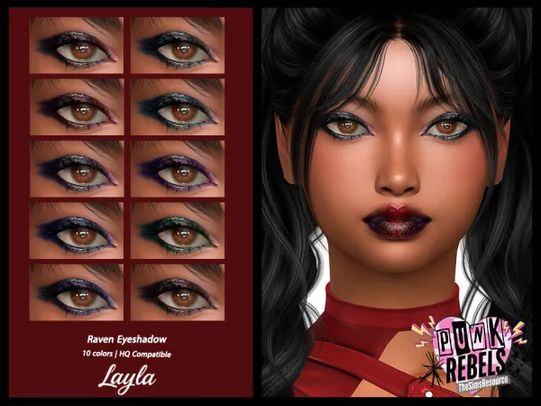 tsr - Punk Rebels - Raven Eyeshadow