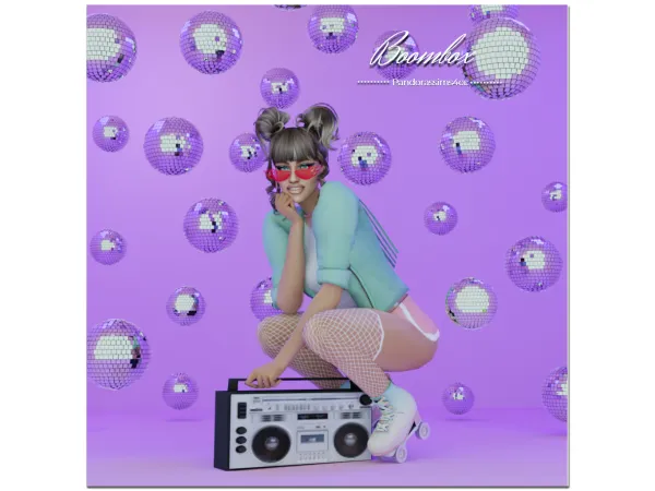 Mix Boombox - The Sims 4 Custom Content