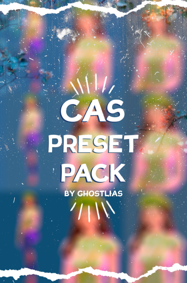 Mix PACK PRESET CAS by simsfinds - The Sims 4 Custom Content