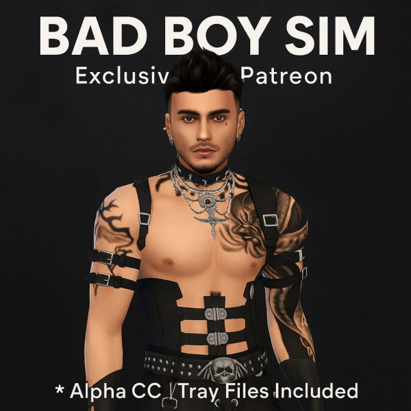 Alpha Damian Folder by yolimi - The Sims 4 Custom Content