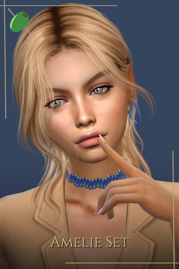 Mix Amelie Set by pitted0live - The Sims 4 Custom Content