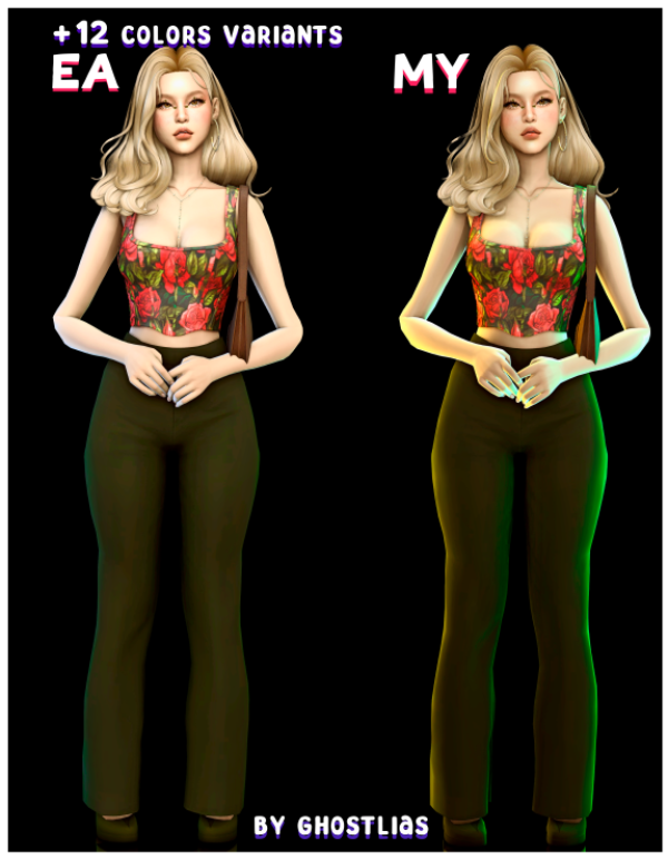 Mix CAS LIGHTING MOD 12V by simsfinds - The Sims 4 Custom Content