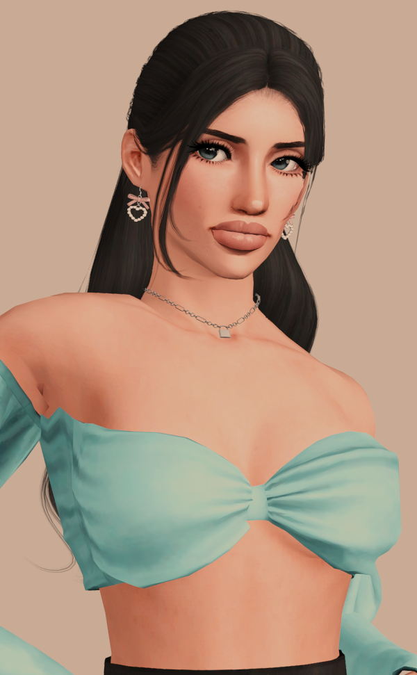 Christopher067 Delicate Earrings by simsfinds - The Sims 3 Custom Content