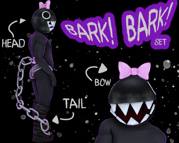 Alpha Bark Bark by simsfinds - The Sims 4 Custom Content