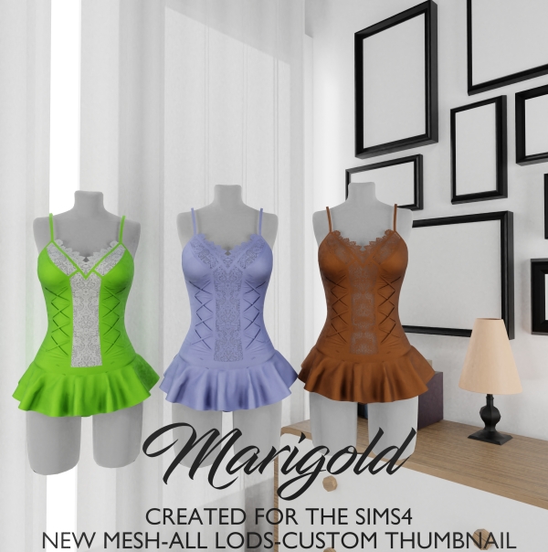 Alpha MARIGOLD IYANA by marigoldsims - The Sims 4 Custom Content