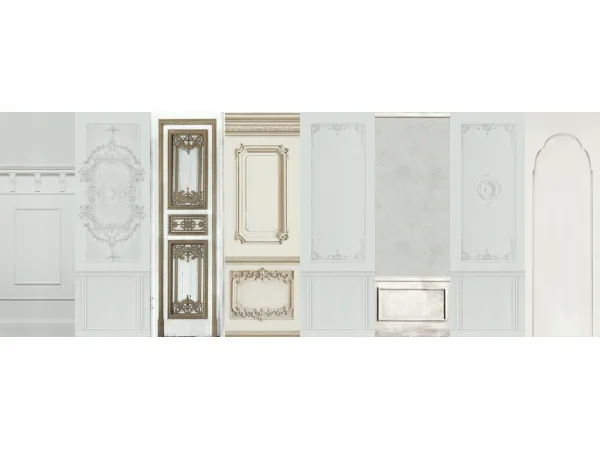 4t2 Minerva wallpapers and panelling by fakebloood - The Sims 2 Custom Content