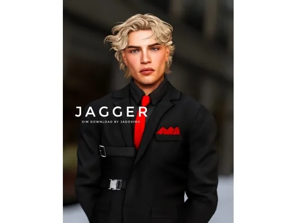 Sims 4 Jagger u2661 (Sim Download)