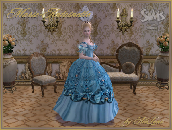 Marie Antoinette by simsfinds - The Sims 2 Custom Content