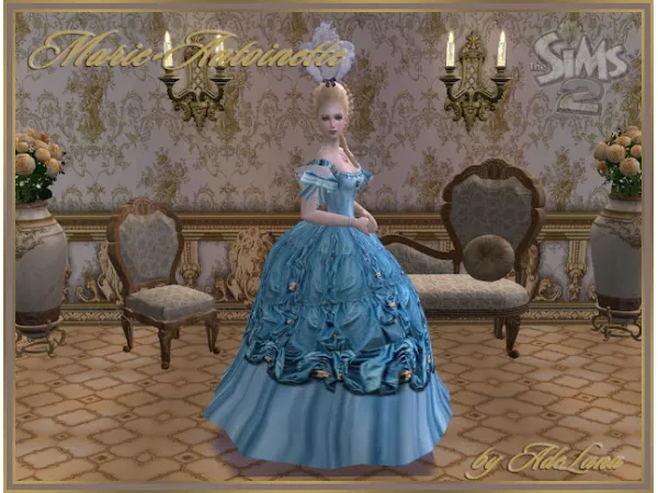 Marie Antoinette by adelana - The Sims 2 Custom Content