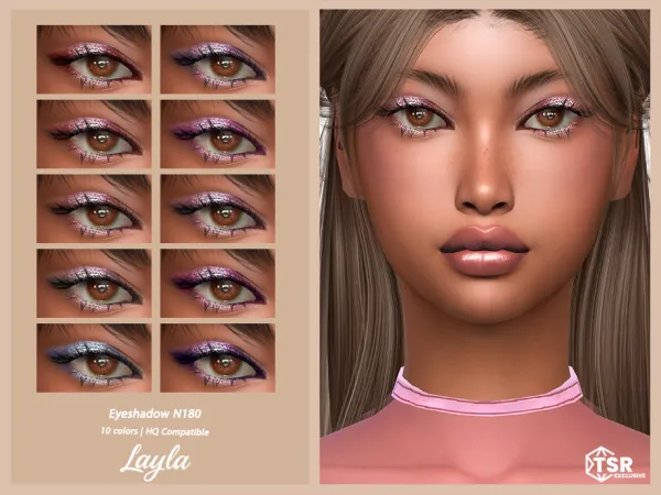 Alpha tsr Eyeshadow N180 - The Sims 4 Custom Content