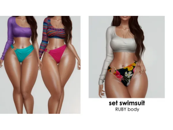 Bikini by boutiqueamelie - The Sims 2 Custom Content